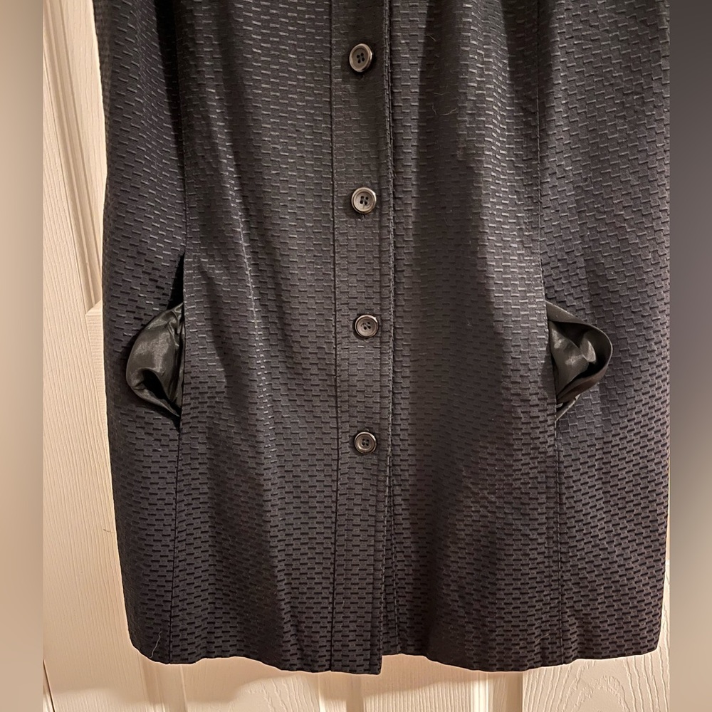 Oscar de la Renta Collared Shift Dress - Picture 4 of 5